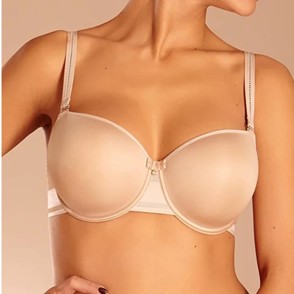 Chantelle 2126, Vous Et Moi Convertable T-Shirt Bra 34C